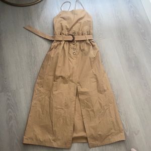 Zara khaki dress.